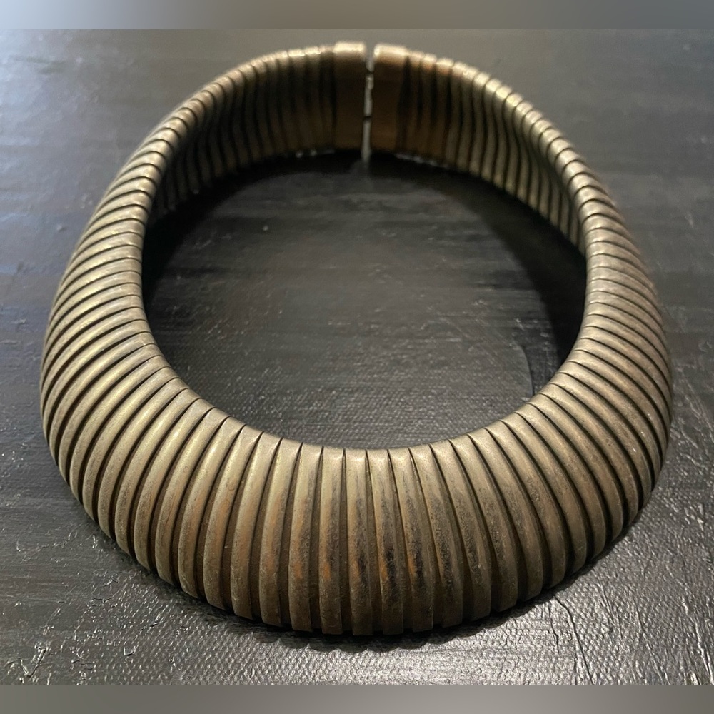 Vintage, chunky silver choker